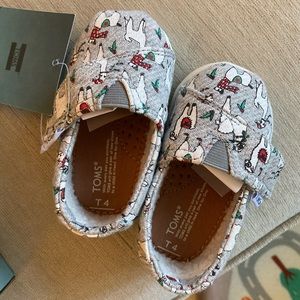 Classic Grey Fleck Jersey Fa La Llama Tiny Toms